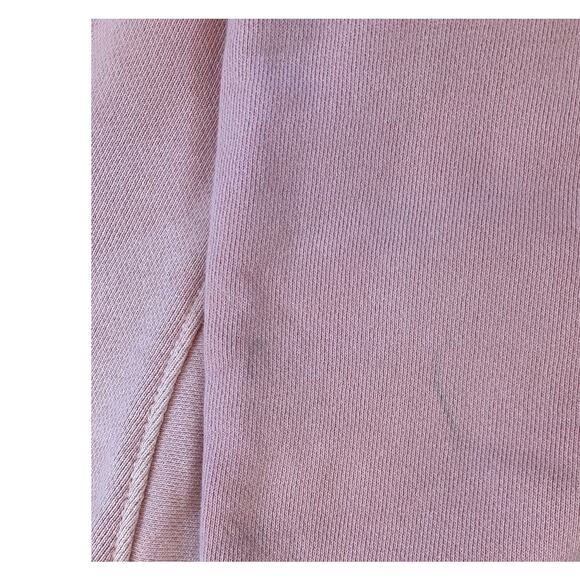 AGOLDE Light Pink Ombre Cropped Sweatshirt Medium - Picture 5 of 6